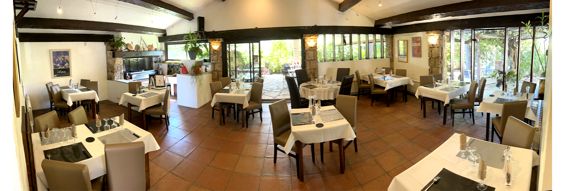 Le Restaurant - Les Pins Tranquilles - Restaurant Tourtour - restaurant Traditionnel TOURTOUR
